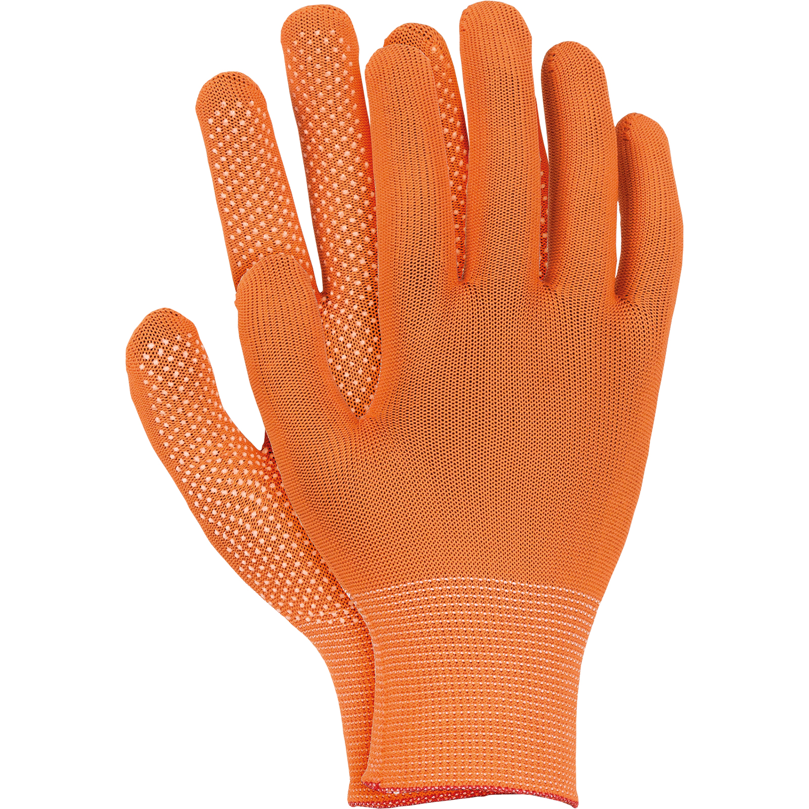 Arbeitshandschuhe mit Zielscheiben DOT SIMPLE orange Arbeitshandschuhe mit Zielscheiben DOT SIMPLE orange