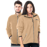 Fleece-Arbeitssweatshirt COOL BROWN