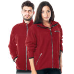 Fleece-Arbeitssweatshirt COOL RED