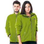Fleece-Arbeitssweatshirt COOL GREEN