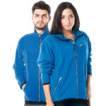Fleece-Arbeitssweatshirt COOL BLUE