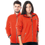 Fleece-Arbeitssweatshirt COOL ORANGE
