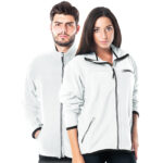 Fleece-Arbeitssweatshirt COOL WHITE