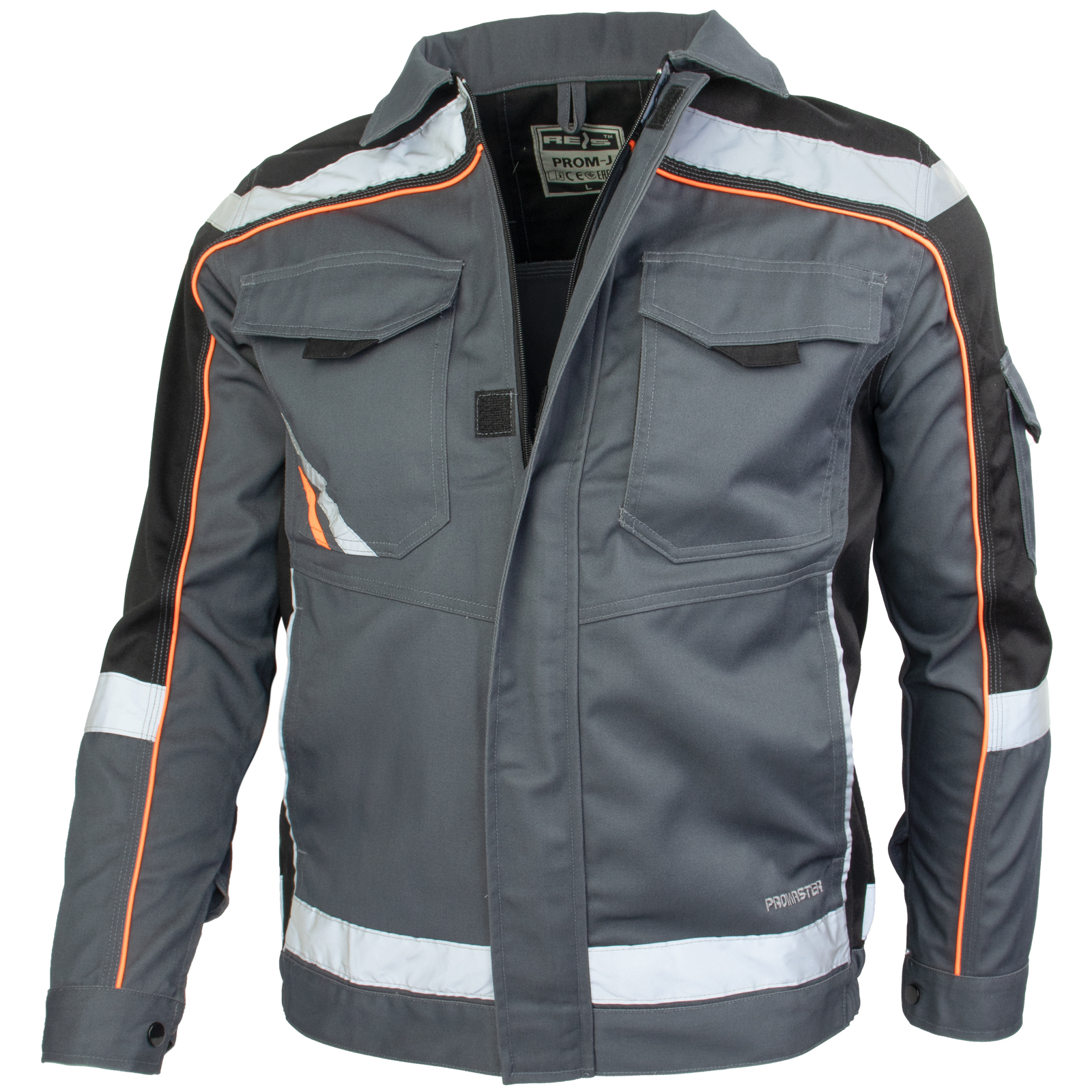 Arbeitsoverall Jacke PRO GREY REFLEX Arbeitsoverall Jacke PRO GREY REFLEX