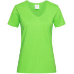 TED v-golier 160g Arbeitshemd für Frauen