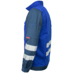 Baumwoll-Arbeitsjacke DELUX REFLEX ROYAL