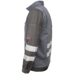 Baumwoll-Arbeitsjacke DELUX REFLEX GREY
