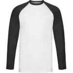 Arbeits-T-Shirt mit langen Ärmeln FRUIT BASEBALL