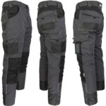 Strapazierfähige Arbeitshose BUILDER BLACK