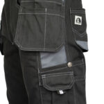 Reflektierende Hose aus Baumwolle HAYER BLACK HIVIS