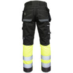 Reflektierende Hose aus Baumwolle HAYER BLACK HIVIS