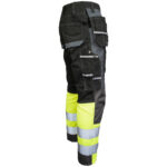 Reflektierende Hose aus Baumwolle HAYER BLACK HIVIS