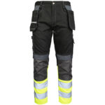Reflektierende Hose aus Baumwolle HAYER BLACK HIVIS