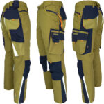 Bundfalten-Arbeitshose NEWAGE KHAKI NAVY