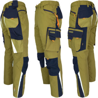 Bundfalten-Arbeitshose NEWAGE KHAKI NAVY