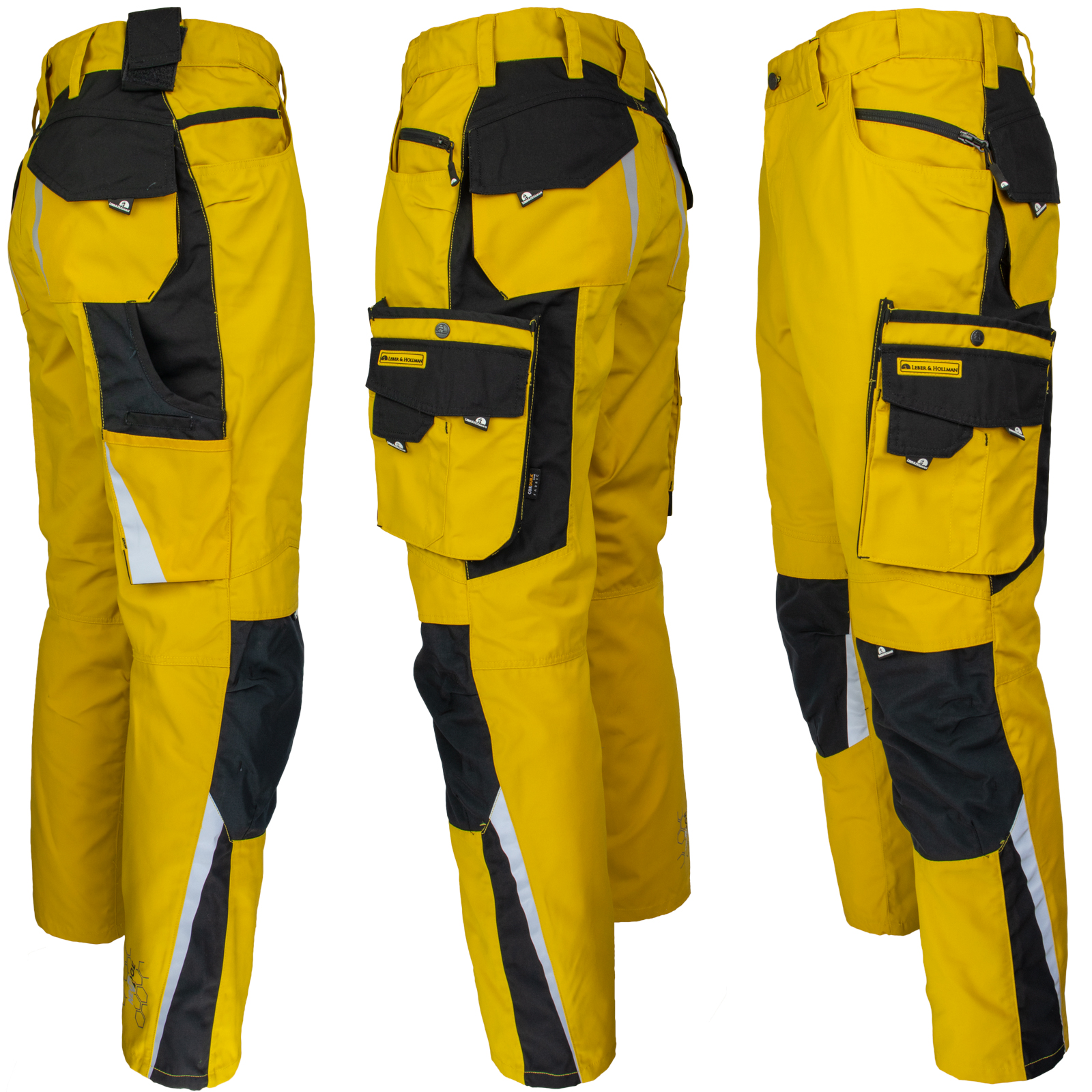 Bundfalten-Arbeitshose NEWAGE GELB Bundfalten-Arbeitshose NEWAGE GELB