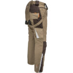 Winterarbeitshose mit Trägern 2in1 NEWAGE BROWN