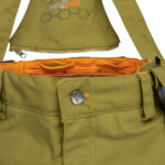 Winterarbeitshose mit Trägern 2in1 NEWAGE KHAKI