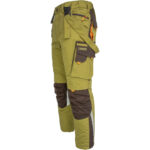 Winterarbeitshose mit Trägern 2in1 NEWAGE KHAKI