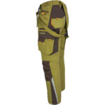 Winterarbeitshose mit Trägern 2in1 NEWAGE KHAKI