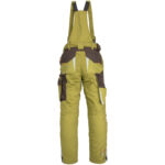 Winterarbeitshose mit Trägern 2in1 NEWAGE KHAKI