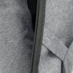 Arbeitsfleece-Kapuzensweatshirt SCOT DARK