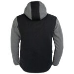Arbeitsfleece-Kapuzensweatshirt SCOT DARK