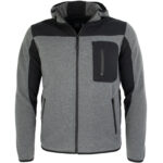 Arbeitsfleece-Kapuzensweatshirt SCOT DARK