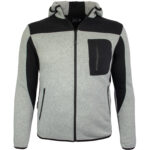 Arbeitsfleece-Kapuzensweatshirt SCOT LIGHT