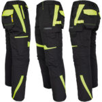 Winter-Arbeitshose bis zur Taille TANZO FLUO