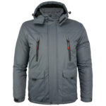 Winterarbeitsjacke mit Kapuze NORWAY GREY