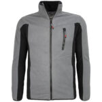 Modisches Fleece-Sweatshirt PRO GREY