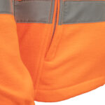 Reflektierendes Fleece-Sweatshirt PROFI HIVIS