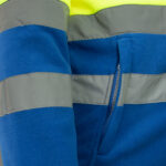 Reflektierendes Fleece-Sweatshirt PROFI HIVIS COOL