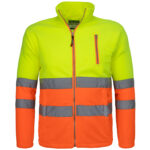 Reflektierendes Fleece-Sweatshirt PROFI HIVIS COOL