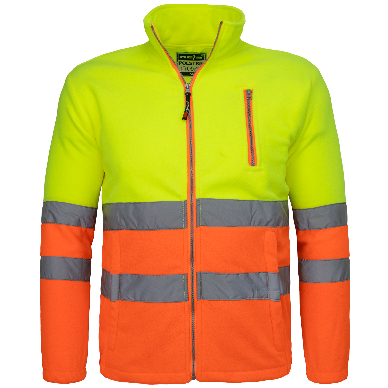 Reflektierendes Fleece-Sweatshirt PROFI HIVIS COOL Reflektierendes Fleece-Sweatshirt PROFI HIVIS COOL
