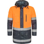Reflektierende Arbeitsjacke PRO HIVIS ORANGE