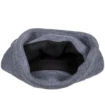 Wintermütze mit LED-Taschenlampe SHINE BLACK