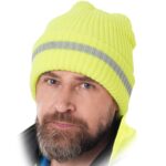 Reflektierende Winter-Arbeitsmütze STRIP