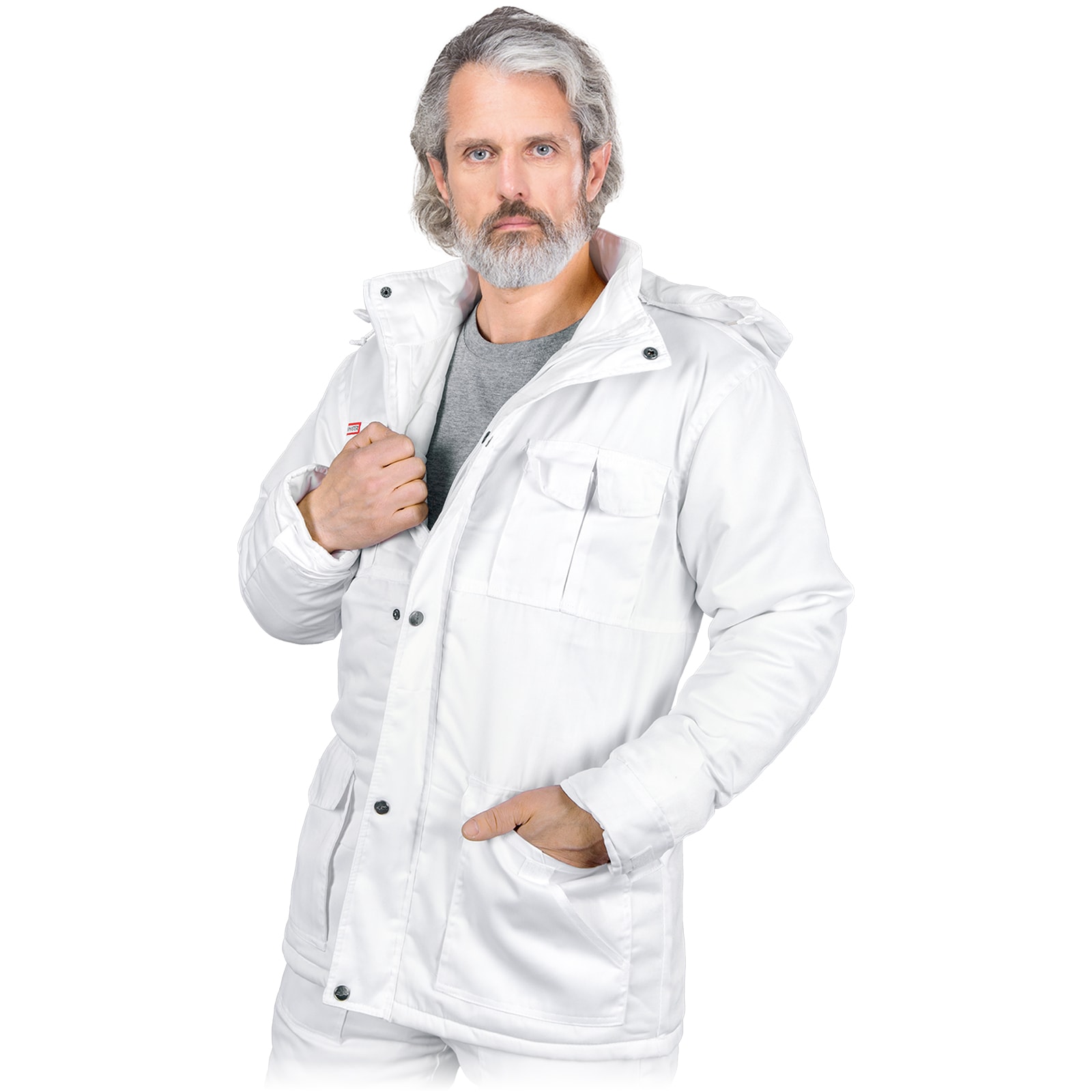 Winter-Overall Jacke HARD WHITE Winter-Overall Jacke HARD WHITE