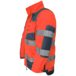 Arbeitsjacke reflektierend PROFI HIVIS NAVY