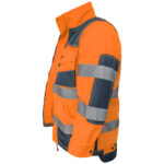 Arbeitsjacke reflektierend PROFI HIVIS NAVY