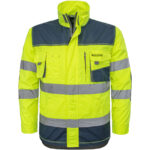 Arbeitsjacke reflektierend PROFI HIVIS NAVY