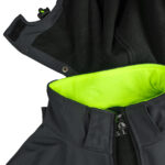 PIROL Arbeits-Softshelljacke mit reflektierenden Elementen