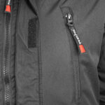 Winterarbeitsjacke mit Kapuze NORWAY BLACK