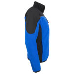 Arbeitsjacke aus Fleece-Softshell SHELL BLUE