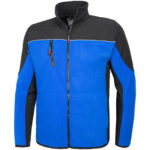 Arbeitsjacke aus Fleece-Softshell SHELL BLUE