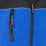 Arbeitsjacke aus Fleece-Softshell SHELL BLUE