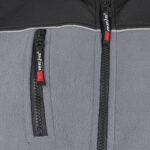 Arbeitsjacke aus Fleece-Softshell SHELL GREY