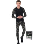 WARDO Camouflage Thermounterwäsche Unterwäsche und Weste